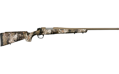 CVA CR3907C CASCADE  FULL SIZE 350 LEGEND 4+1, 22" FLAT DARK EARTH CERAKOTE STEEL THREADED BARREL, FLAT DARK EARTH CERAKOTE STEEL RECEIVER, VEIL WIDELAND FIXED W/SOFTTOUCH STOCK, RIGHT HAND