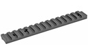 RUGER 90678 PICATINNY RAIL  BLACK ANODIZED ALUMINUM FITS RUGER AMERICAN RIFLE SHORT ACTION 20 MOA
