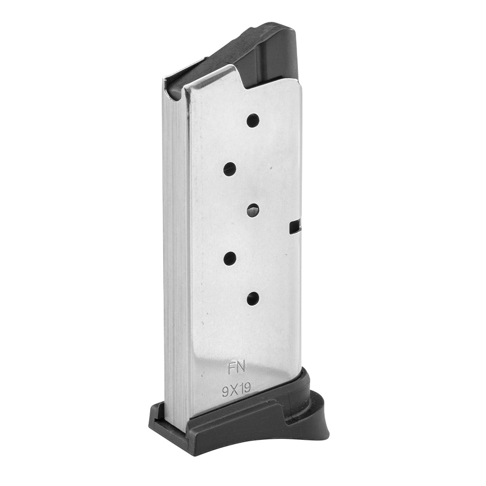 FN 20100262 503  6RD 9MM LUGER STAINLESS/BLACK