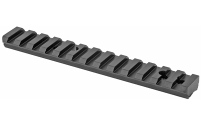 RUGER 90674 PICATINNY RAIL  BLACK ANODIZED ALUMINUM FITS RUGER AMERICAN RIMFIRE 0 MOA