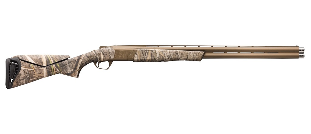 BROWNING 018722203 CYNERGY WICKED WING 12 GAUGE 3.5" 2RD 30" BARREL, BURNT BRONZE CERAKOTE METAL FINISH, MOSSY OAK SHADOW GRASS HABITAT ADJUSTABLE COMB STOCK