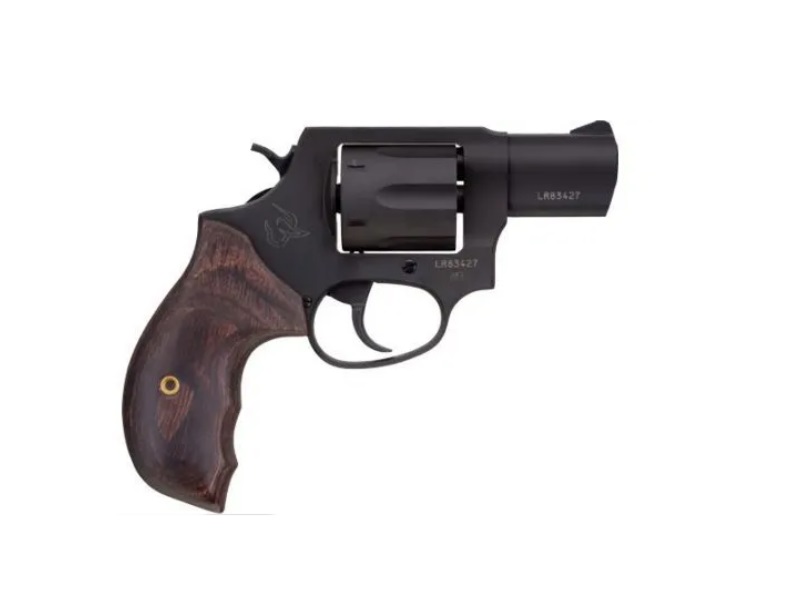 TAURUS 2-856021SW 856  SMALL 38 SPECIAL +P 6 SHOT 2" MATTE BLACK ALLOY STEEL BARREL, CYLINDER & FRAME, WALNUT GRIP TRANSFER BAR SAFETY, EXPOSED HAMMER