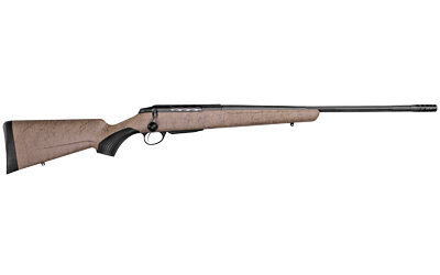 TIKKA JRTXRT370 T3X LITE 7MM REM MAG 3+1 24.30" FLUTED/THREADED, BLACK BARREL/REC, BLACK WEBBED TAN ROUGHTECH SYNTHETIC STOCK, INTERCHANGEABLE GRIP, MUZZLE BRAKE