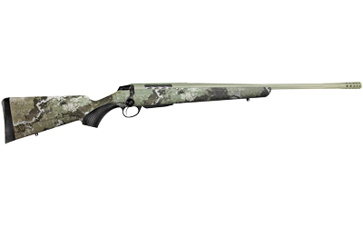 TIKKA JRTXVA316 T3X LITE 308 WIN 3+1 22.40" STAINLESS CERAKOTE FLUTED THREADED BARREL, DRILLED & TAPPED STEEL RECEIVER, VEIL ALPINE FIXED SYNTHETIC STOCK, BLACK INTERCHANGEABLE BACKSTRAP GRIP