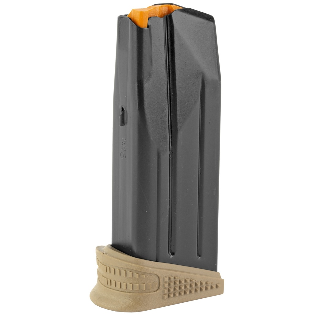 FN 20100378 509 COMPACT 10RD EXTENDED FLOORPLATE 9MM LUGER BLACK/FLAT DARK EARTH STEEL