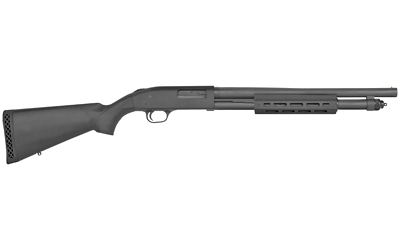 MOSSBERG 50766 590A1 TACTICAL 12 GAUGE 3" 6+1 18.50" CYLINDER BORE BARREL BLACK PARKERIZED REC BLACK SYNTHETIC STOCK RIGHT HAND INCLUDES M-LOK HANDGUARD