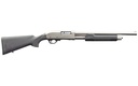 CHARLES DALY 930228 301 TACTICAL 12 GAUGE PUMP 3" 5+1 18.50" NICKEL VENT RIB BARREL, NICKEL ALUMINUM RECEIVER, BLACK FIXED SYNTHETIC W/PISTOL GRIP STOCK,