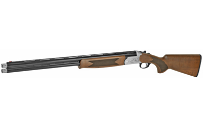 CHARLES DALY 930217 202  FULL SIZE 20 GAUGE BREAK OPEN 3" 2RD 26" BLUED OVER/UNDER VENT RIB BARREL, ENGRAVED QUAIL SCENE SILVER STEEL GROOVED RECEIVER, FIXED CHECKERED WALNUT STOCK