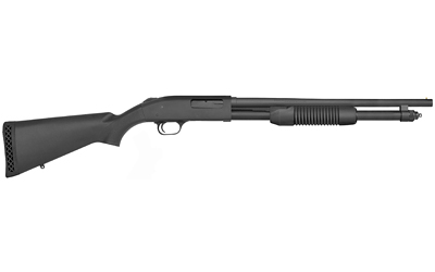 MOSSBERG 50698 590 PERSUADER 20 GAUGE 6+1 3" 18.50" CYLINDER BORE BARREL, MATTE BLUED METAL FINISH, DRILLED & TAPPED RECEIVER, SYNTHETIC STOCK