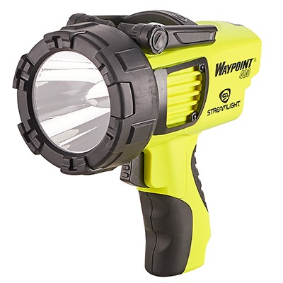 STREAMLIGHT 44910 WAYPOINT 400 38/600/1400 LUMENS WHITE LED YELLOW POLYCARBONATE 1,265 METERS