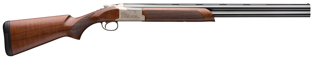 BROWNING 0182093005 CITORI 725 FEATHER FULL SIZE 12 GAUGE BREAK OPEN 3" 2RD 26" BLUED OVER/UNDER VENT RIB BARREL, ENGRAVED SILVER NITRIDE ALUMINUM RECEIVER, FIXED GRADE II/III BLACK WALNUT STOCK