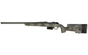 BERGARA RIFLES B14S382 B-14 WILDERNESS HMR 6.5 CREEDMOOR 5+1 24" THREADED, SNIPER GRAY CERAKOTE BARREL/REC, ADJ. SOFTTOUCH WOODLAND CAMO STOCK WITH MINI-CHASSIS, OMNI MUZZLE BRAKE