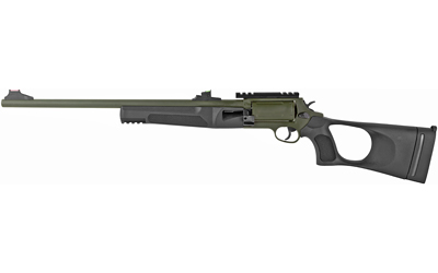 ROSSI SCJT4510B CIRCUIT JUDGE  45 COLT (LC) CALIBER OR 410 GAUGE WITH 5RD CAPACITY, 18.50" BARREL, MOSS GREEN CERAKOTE METAL FINISH & BLACK FIXED THUMBHOLE STOCK RIGHT HAND (FULL SIZE)