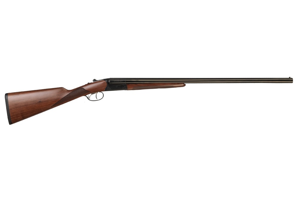 CZ-USA 06414 BOBWHITE G2 28 GAUGE 3" 2RD 28" SIDE-BY-SIDE BARREL, GLOSS BLACK CHROME METAL FINISH, STRAIGHT ENGLISH STYLE WALNUT STOCK INCLUDES 5 CHOKES