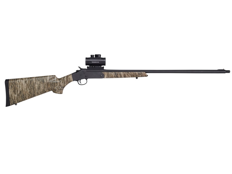 STEVENS 23216 301 TURKEY XP 410 GAUGE 3" 1RD 26" MATTE BLACK BARREL, MOSSY OAK BOTTOMLAND, AMBIDEXTROUS INCLUDES 1X30 RED DOT & EXTRA-FULL CHOKE TUBE