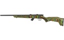 SAVAGE ARMS 26736 MARK II MINIMALIST FULL SIZE 22 LR 10+1 18" MATTE BLACK THREADED BARREL, MATTE BLACK DRILLED & TAPPED CARBON STEEL RECEIVER, GREEN BOYD'S MINIMALIST LAMINATE STOCK, RIGHT HAND