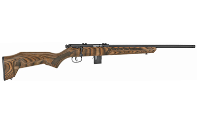 SAVAGE ARMS 96637 93R17 MINIMALIST 17 HMR 10+1 CAP 18" MATTE BLACK REC/BARREL NATURAL BROWN LAMINATE BOYD'S MINIMALIST STOCK RIGHT HAND (FULL SIZE)