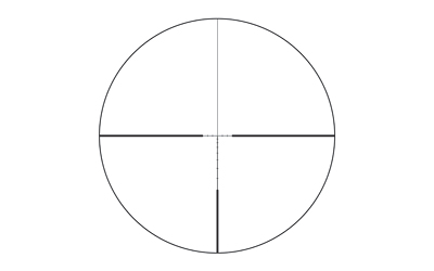 TRIJICON 2900017 CREDO HX  SATIN BLACK 1-6X24MM 30MM TUBE LED ILLUMINATED GREEN BDC HUNTER HOLDS W/DOT .308 RETICLE