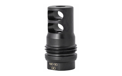 RUGGED SUPPRESSOR MB010 2 PORT BRAKE  BLACK FOR 1/2"-28 TPI THREADS & 2.16" OAL FOR 5.56X45MM NATO RADIANT762, SURGE762, RAZOR762 & MICRO30 SUPPRESSORS