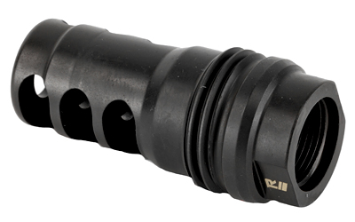 RUGGED SUPPRESSOR MB001 3 PORT BRAKE  BLACK WITH 5/8"-24 TPI THREADS & 2.16" OAL FOR RADIANT762, SURGE762, RAZOR762 & MICRO30 SUPPRESSORS