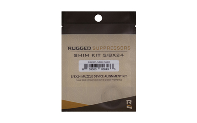 RUGGED SUPPRESSOR SA002 SHIM KIT  FOR 5/8"-24 TPI
