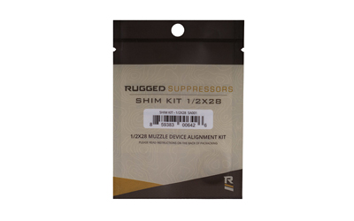 RUGGED SUPPRESSOR SA001 SHIM KIT  FOR 1/2"-28 TPI