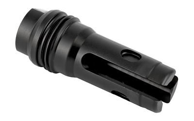RUGGED SUPPRESSOR FH003 R3L FLASH MITIGATION SYSTEM BLACK WITH 5/8"-24 TPI THREADS & 2.60" OAL FOR 7.62MM RADIANT762, SURGE762, RAZOR762 & MICRO30 SUPPRESSORS