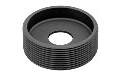 RUGGED SUPPRESSOR FC002 FRONT CAP  9MM LUGER BLACK