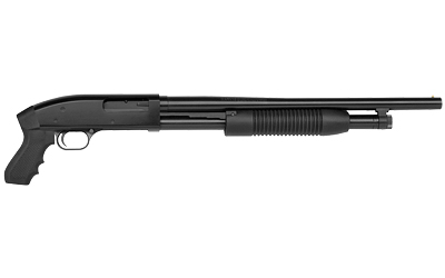 MAVERICK ARMS 31008 88 CRUISER 12 GAUGE 5+1 18.50" BLUED BARREL W/CYLINDER BORE, BEAD SIGHTS, DUAL EXTRACTORS, ANTI-JAM ELEVATOR, SYNTHETIC PISTOL GRIP STOCK W/RIBBED FOREARM, CROSS-BOLT SAFETY