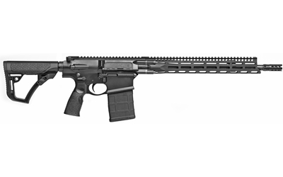 DANIEL DEFENSE 0215707258047 DD5 V3 7.62X51MM NATO 16" 20+1 BLACK HARD COAT ANODIZED BLACK PHOSPHATE 6 POSITION W/SOFTTOUCH OVERMOLDING STOCK BLACK POLYMER GRIP