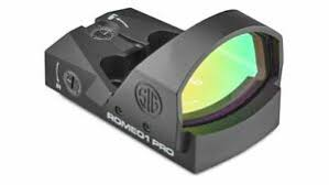 SIG SAUER ELECTRO-OPTICS SOR1P101 ROMEO1PRO  BLACK 1 X 30 MM 6 MOA RED DOT