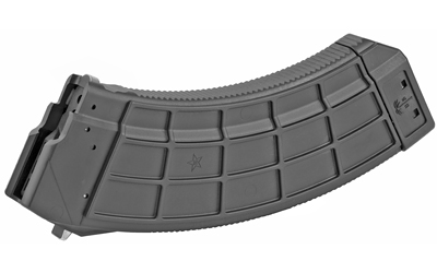 US PALM MA692A STANDARD  30RD 7.62X39MM FITS AK-47 BLACK POLYMER W/STAINLESS STEEL LATCH