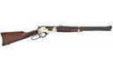 HENRY H0243855 SIDE GATE  FULL SIZE 38-55 WIN 5+1 20" BLUED STEEL BARREL, POLISHED BRASS RECEIVER, AMERICAN WALNUT STOCK RIGHT HAND
