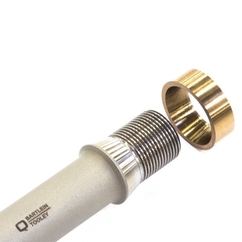 Q LLC TA1752 TAPER ADAPTER  5/8"-24 TPI 17-4 STAINLESS STEEL GOLD