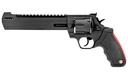TAURUS 2454081RH RAGING HUNTER  454 CASULL 5RD 8.37" MATTE BLACK OXIDE STEEL BLACK RUBBER WITH INTEGRATED RED CUSHION INSERT GRIP