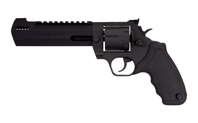 TAURUS 2440061RH RAGING HUNTER  44 REM MAG 6RD 6.75" MATTE BLACK OXIDE STEEL BLACK RUBBER WITH INTEGRATED RED CUSHION INSERT GRIP