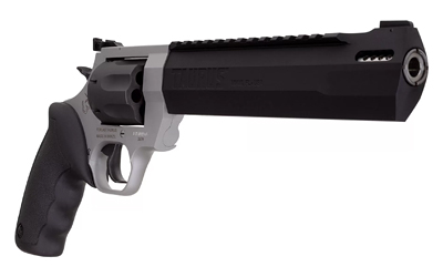 TAURUS 2357085RH RAGING HUNTER  357 MAG 7RD 8.38" MATTE BLACK OXIDE CYLINDER & BARREL MATTE STAINLESS STEEL FRAME BLACK RUBBER WITH INTEGRATED RED CUSHION INSERT GRIP