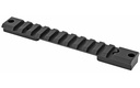 WARNE 7671M MOUNTAIN TECH TACTICAL RAIL BLACK ANODIZED ALUMINUM HS PRECISION/BERGARA PREMIER/REMINGTON 700 SHORT ACTION, 0 MOA