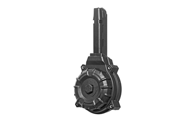 PROMAG DRMA11 STANDARD  50RD DRUM 9MM LUGER COMPATIBLE W/ GLOCK 17/19 BLACK DUPONT ZYTEL POLYMER