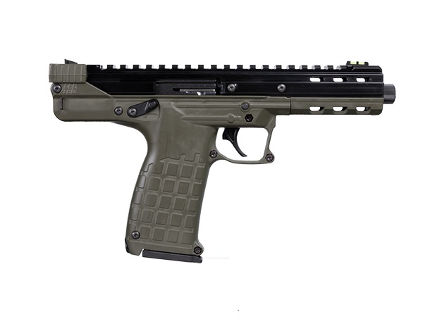 KEL-TEC CP33GRN CP33  22 LR 33+1 5.50" BLACK PORTED/THREADED BARREL, SERRATED/OPTIC READY SLIDE, GREEN POLYMER FRAME W/M-LOK, GREEN POLYMER GRIP, AMBIDEXTROUS