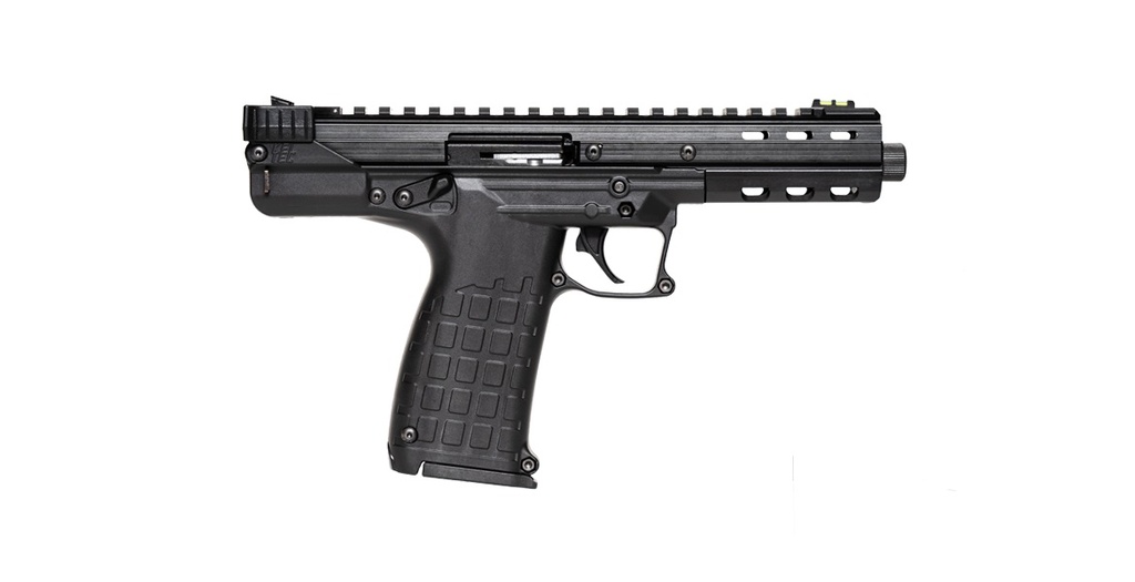 KEL-TEC CP33BLK CP33  22 LR 33+1 5.50" ALL BLACK PORTED/THREADED BARREL, SERRATED/OPTIC READY SLIDE, POLYMER FRAME W/M-LOK, BLACK POLYMER GRIP, AMBIDEXTROUS