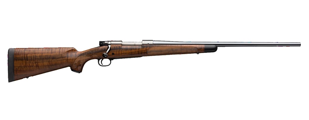 WINCHESTER REPEATING ARMS 535239220 MODEL 70 SUPER GRADE 308 WIN CALIBER WITH 5+1 CAPACITY, 22" BARREL, HIGH POLISHED BLUED METAL FINISH & AAA FRENCH WALNUT STOCK RIGHT HAND (FULL SIZE)