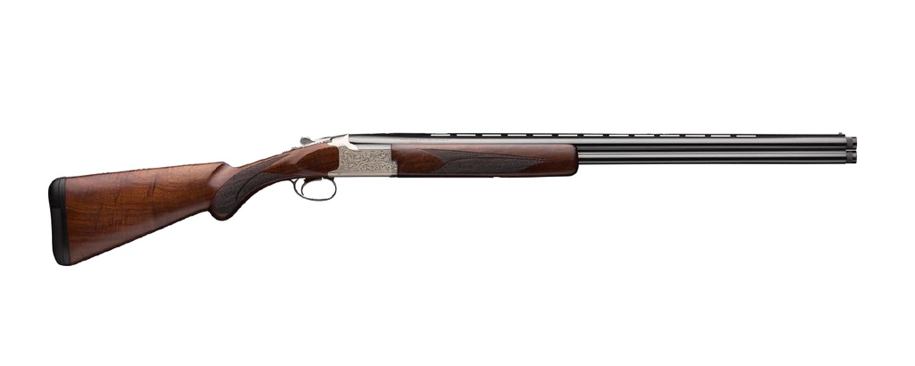 BROWNING 018163604 CITORI FEATHER LIGHTNING 20 GAUGE 28" BARREL 3" 2RD, BLUED STEEL BARREL, SATIN NICKEL FINISHED ENGRAVED ALLOY RECEIVER, AMERICAN BLACK WALNUT STOCK WITH LIGHTENING STYLE GRIP