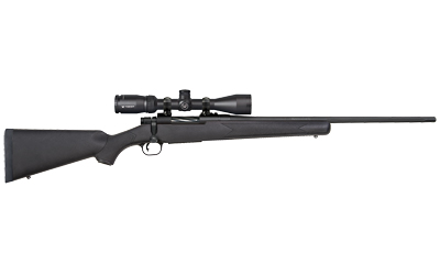 MOSSBERG 28052 PATRIOT  22-250 REM CALIBER WITH 5+1 CAPACITY, 22" FLUTED BARREL, MATTE BLUED METAL FINISH & BLACK SYNTHETIC STOCK RIGHT HAND (FULL SIZE) INCLUDES VORTEX CROSSFIRE II 3-9X40MM SCOPE