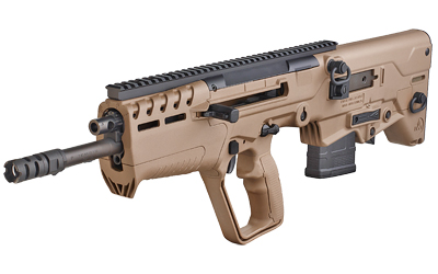 IWI US T7F1610 TAVOR 7 7.62X51MM NATO CALIBER WITH 16.50" BARREL, 10+1 CAPACITY, FLAT DARK EARTH METAL FINISH, FLAT DARK EARTH FIXED BULLPUP STOCK & FLAT DARK EARTH POLYMER GRIP RIGHT HAND