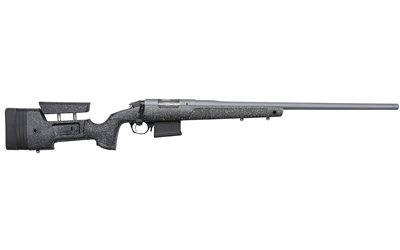 BERGARA RIFLES BPR2065PRC PREMIER HMR PRO 6.5 PRC 2+1 26" THREADED BARREL, TACTICAL GRAY CERAKOTE, BLACK WITH GRAY FLECK STOCK