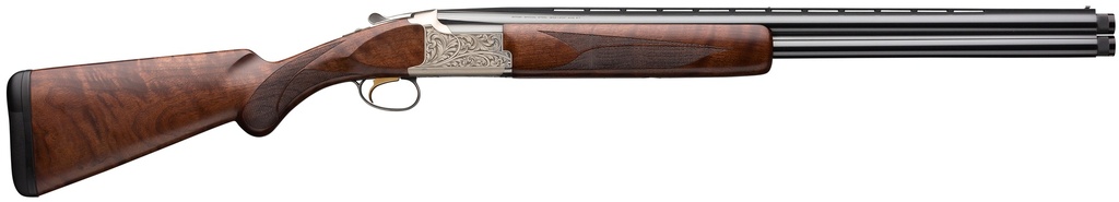 BROWNING 018163304 CITORI FEATHER LIGHTNING 12 GAUGE 28" BARREL 3" 2RD, BLUED STEEL BARREL, SATIN NICKEL FINISHED ENGRAVED ALLOY RECEIVER,  AMERICAN BLACK WALNUT STOCK WITH LIGHTENING STYLE GRIP