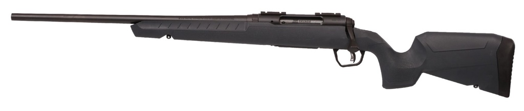 SAVAGE ARMS 32145 AXIS 2 COMPACT 308 WIN 4+1 20" MATTE BLACK HEAVY SPORTER BARREL, MATTE BLACK DRILLED & TAPPED CARBON STEEL RECEIVER, FIXED MATTE GRAY SYNTHETIC STOCK, LEFT HAND