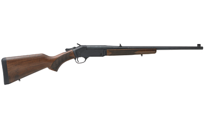 HENRY H015357 SINGLE SHOT  38 SPECIAL OR 357 MAG CALIBER WITH 1RD CAPACITY, 22" BARREL, OVERALL BLUED FINISH & AMERICAN WALNUT STOCK, RIGHT HAND (FULL SIZE)
