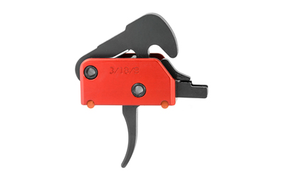 PATRIOT ORDNANCE FACTORY 01509 DROP-IN  BLACK/RED CURVED TRIGGER TWO-STAGE